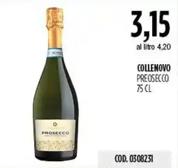 Carico Cash & Carry Collenovo Prosecco offerta