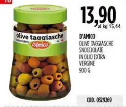 Carico Cash & Carry Olive taggiasche snocciolate D'Amico offerta