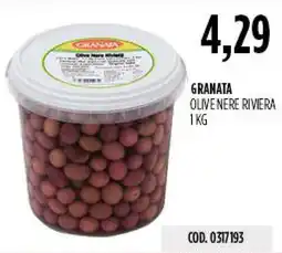 Carico Cash & Carry Granata olive nere riviera offerta