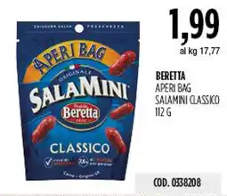 Carico Cash & Carry Aperi Bag Salamini Classico Beretta offerta