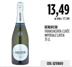 Carico Cash & Carry Berlucchi Franciacorta Cuvée Imperiale Saten offerta