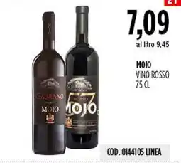 Carico Cash & Carry Moio vino rosso offerta