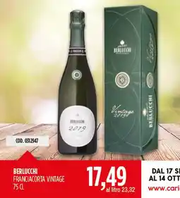 Carico Cash & Carry Berlucchi Franciacorta Vintage offerta