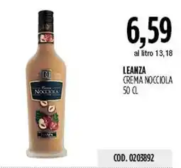 Carico Cash & Carry Leanza crema nocciola offerta