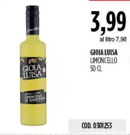 Carico Cash & Carry Gioia Luisa Limoncello offerta