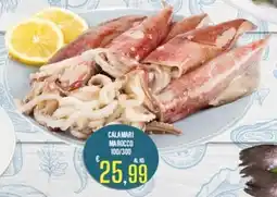 Supermercati EffePiù Calamari Marocco offerta