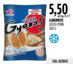 Carico Cash & Carry Ajinomoto gyoza pork offerta