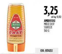 Carico Cash & Carry Miele Ambrosoli Easy offerta