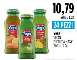 Carico Cash & Carry Yoga succo di frutta magic offerta