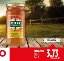 Carico Cash & Carry Miele Ambrosoli offerta