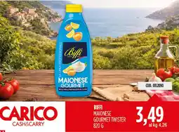 Carico Cash & Carry Biffi Maionese Gourmet Twister offerta
