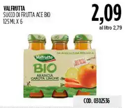 Carico Cash & Carry Valfrutta succo di frutta ace bio offerta