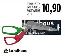 Carico Cash & Carry Forbici pizza inox manico rosso/verde offerta