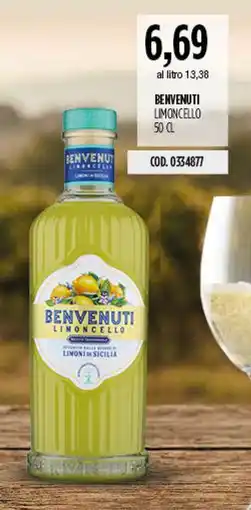 Carico Cash & Carry Benvenuti limoncello offerta