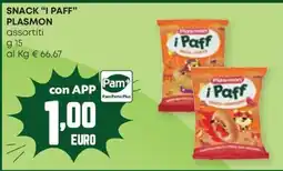Panorama Snack i Paff Plasmon offerta