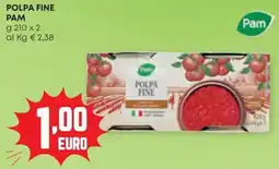 Panorama Polpa fine Pam offerta