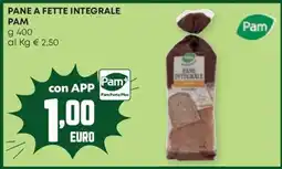 Panorama Pane a fette integrale Pam offerta