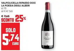 Pam Valpolicella Ripasso DOC La Poesia degli Alberi offerta