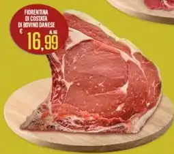 Supermercati EffePiù Fiorentina di costata di bovino danese offerta