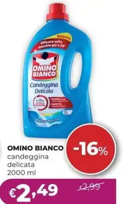 La Saponeria Omino Bianco candeggina delicata offerta