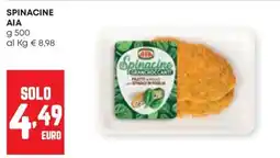 Panorama Spinacine AIA offerta