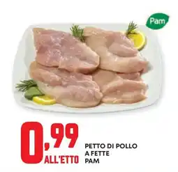 Panorama Petto di pollo Pam offerta