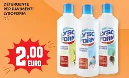Panorama Detergente per pavimenti Lysoform offerta