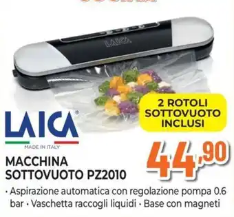 Macchina sottovuoto Laica PZ2010