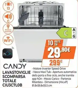 Extracoop Candy lavastoviglie scomparsa totale offerta