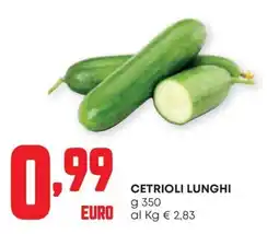 Panorama Cetrioli lunghi offerta