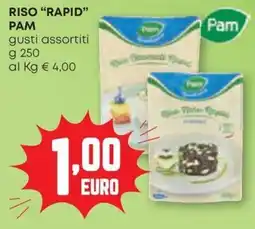 Pam Riso Rapid Pam offerta