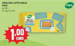 Pam Frollini latte miele Pam offerta