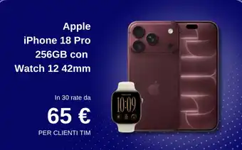 Apple iPhone 18 Pro con Watch 12 42mm