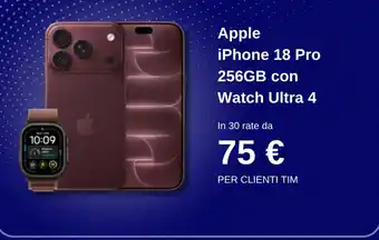 Apple iPhone 18 Pro con Watch Ultra 4