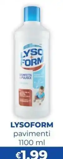 La Saponeria Lysoform pavimenti offerta