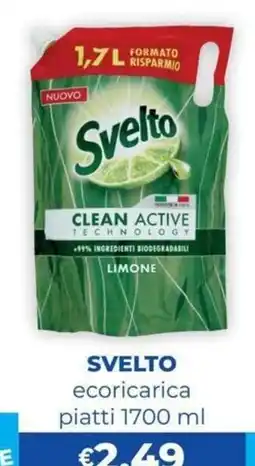 La Saponeria Svelto ecocarica piatti offerta