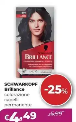 La Saponeria Schwarkopf Brillance colorazione capelli permanente offerta