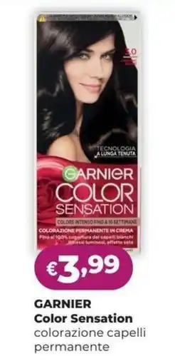 La Saponeria Garnier Color Sensation colorazione capelli permanente offerta