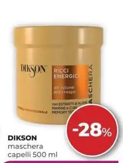 La Saponeria Dikson maschera capelli offerta