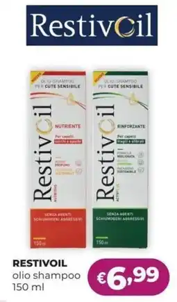 La Saponeria Restivoil olio shampoo offerta