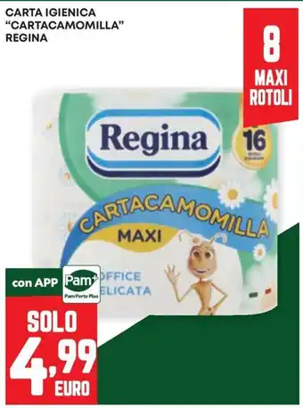 Carta igienica Regina Cartacamomilla Maxi