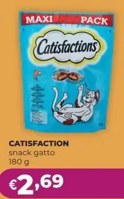 La Saponeria Catisfactions snack gatto offerta