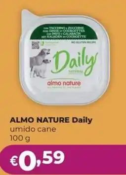 La Saponeria Almo Nature Daily umido cane offerta