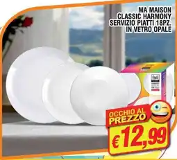 Maury's Ma Maison Classic Harmony servizio piatti offerta