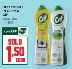 Panorama Detergente in crema Cif offerta