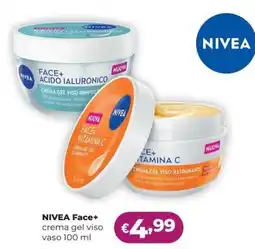 La Saponeria NIVEA Face+ crema gel viso offerta