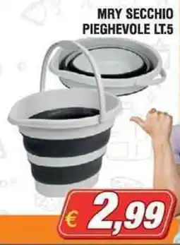 Maury's Mry secchio pieghevole lt.5 offerta