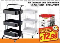 Maury's MM Carrello 3rip. con manico offerta