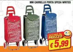 Maury's MM Carrello porta spesa Writes offerta