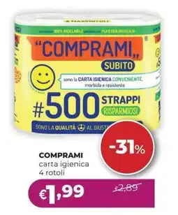 La Saponeria Comprami carta igienica offerta